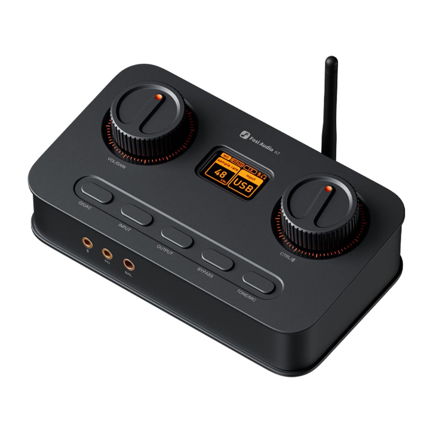 Amplificador Dac Aud&iacute;fonos Bluetooth Usb-c Fosi Audio K7 image number 1.0