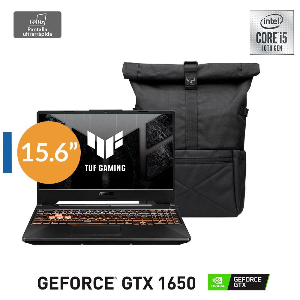 Notebook Gamer 15.6" Asus Tuf Gaming F15 FX506 / Intel Core I5 / 8 GB RAM / Nvidia Geforce GTX 1650 / 512 GB SSD image number 0.0