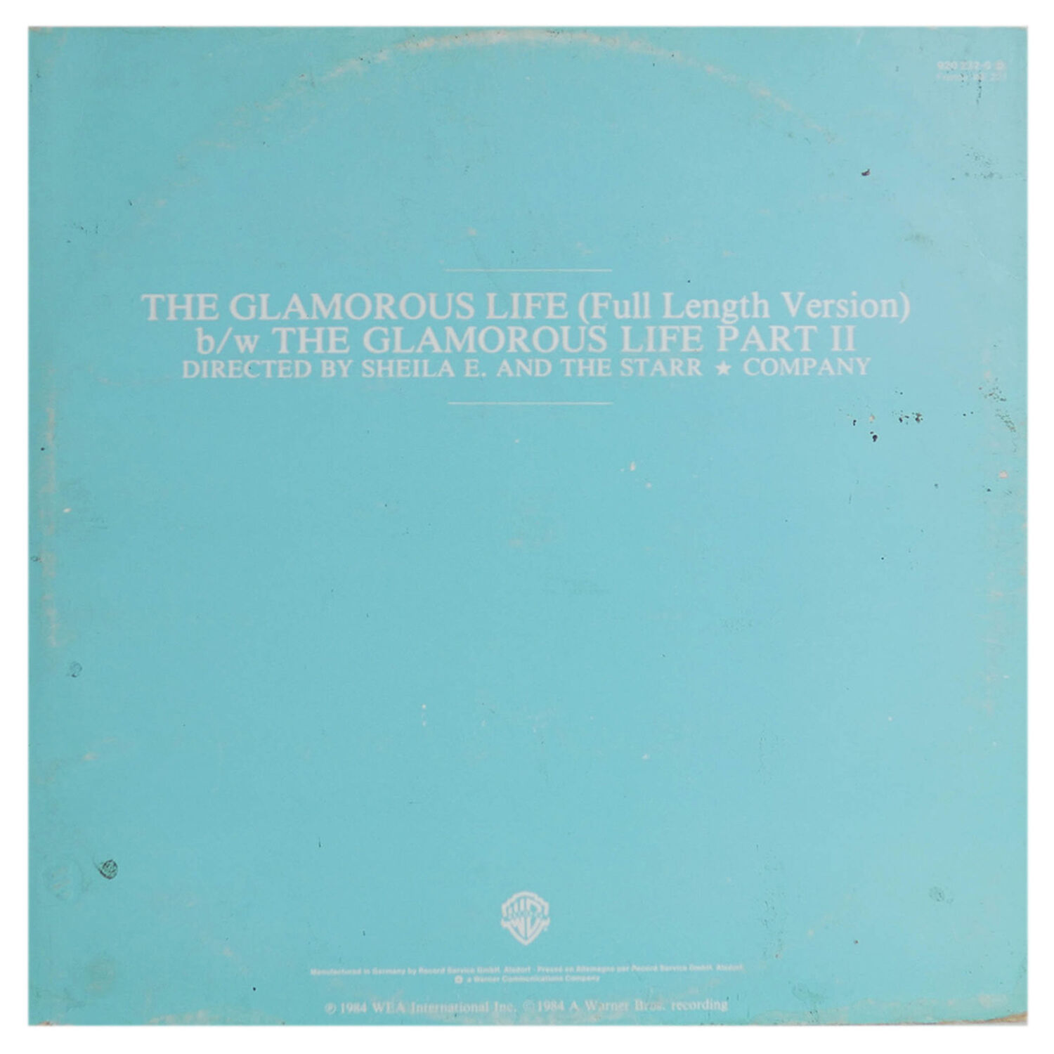 Sheila E. - The Glamorous Life (full Lenght Version) | 12" Maxi Single Usado image number 1.0