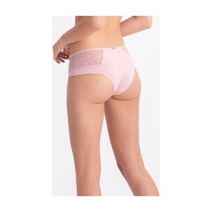 Bikini Microfibra Encaje Palo De Rosa 2rios