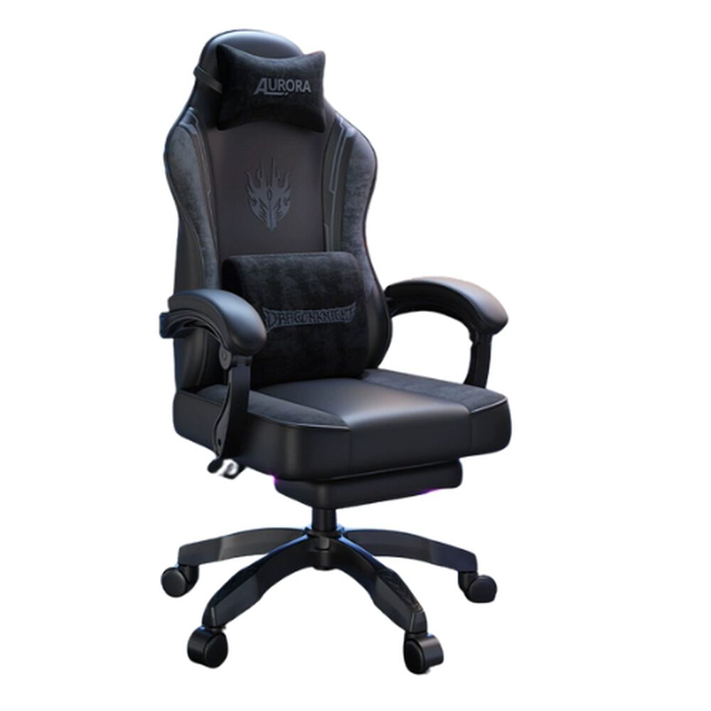 Silla Gamer Con Soporte Lumbar Reclinable 135 Y Reposapies image number 0.0