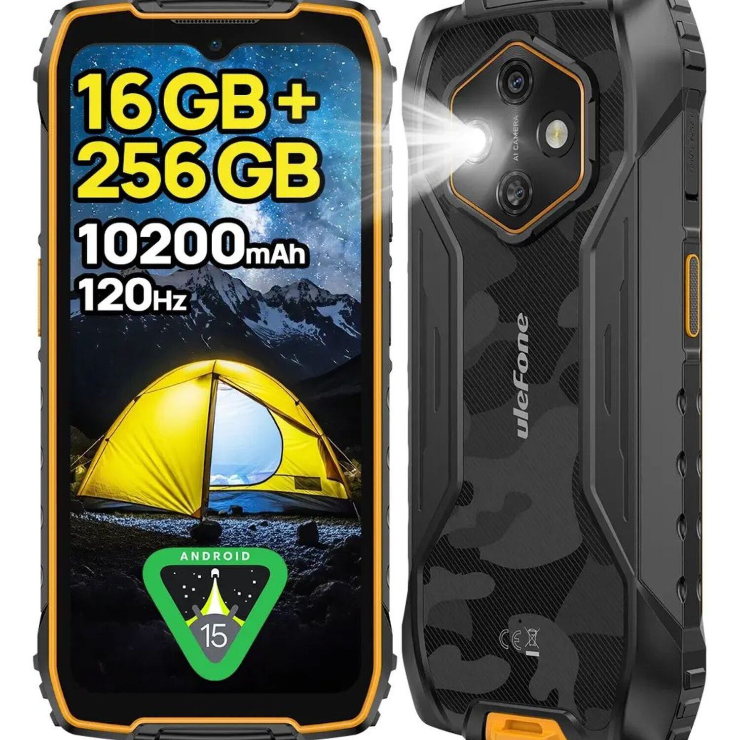 Ulefone Rugking 4 Pro Rugerizado Android Bater&iacute;a Gigante image number 0.0