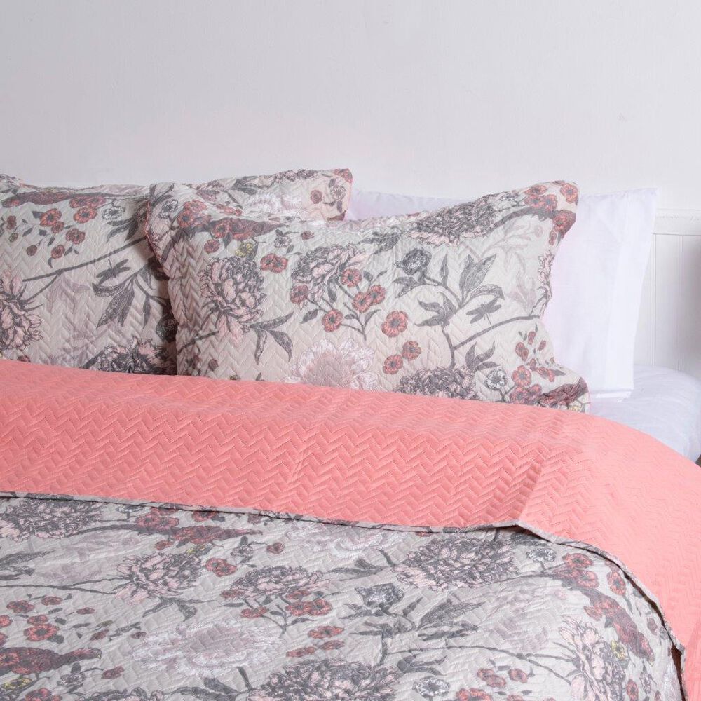 Cubrecama Quilt Estampado 2 Plazas Hatillo image number 2.0