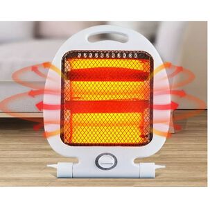 Estufa Calentador El&eacute;ctrico 800w Cuarzo 2 Niveles