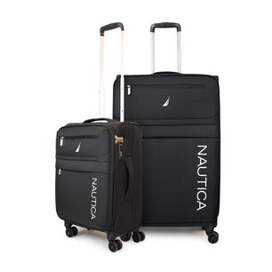 Pack 2 Maletas Blandas S+l Nautica Munich 10kg Y 23kg Negra
