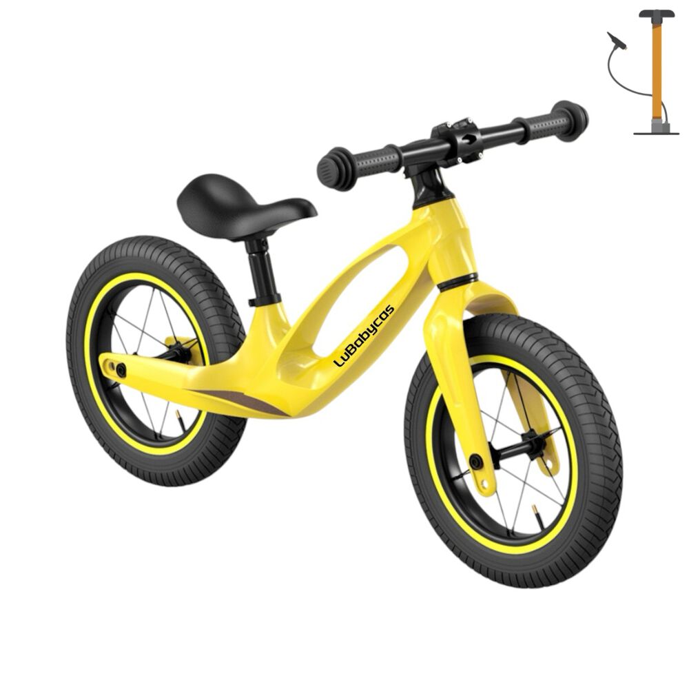 Bicicleta De Equilibrio Convertible Aro 12 Y 14 Amarilla image number 6.0