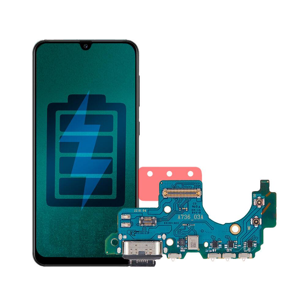 Flex De Carga Compatible Con Samsung A73 5g Conector Tipo C image number 0.0