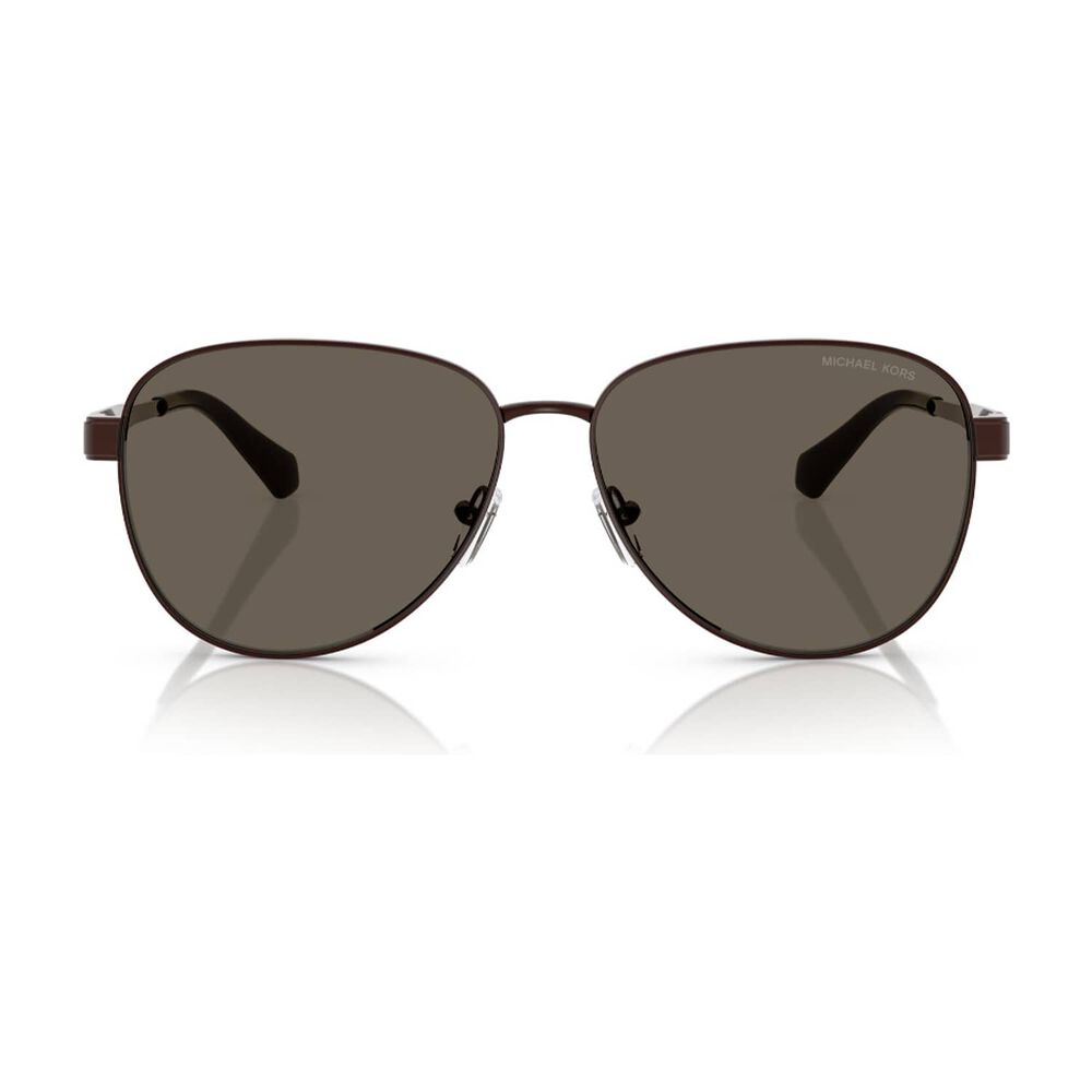 Lentes De Sol Biarritz Marr&oacute;n Michael Kors image number 0.0