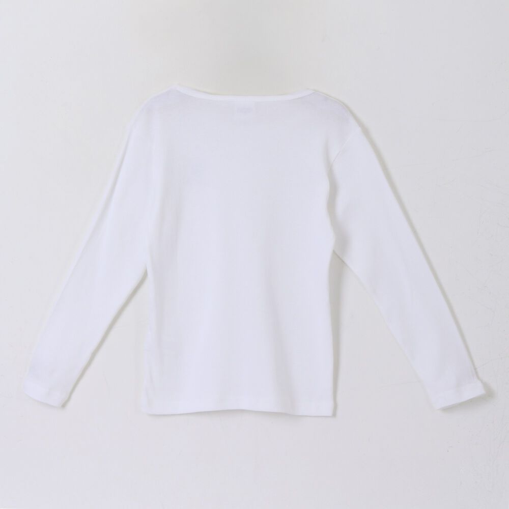 Bipack Camiseta Escolar Ni&ntilde;o Manga Larga Blanco Minecraft image number 5.0