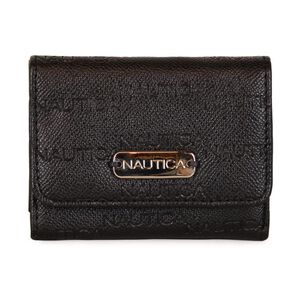 Billetera De Mujer Trinii Negra Nautica
