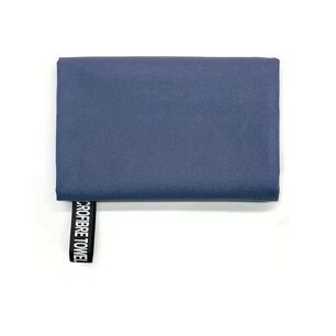 Set 3 Toallas Ba&ntilde;o Viaje Microfibra Secado R&aacute;pido Azul Marino