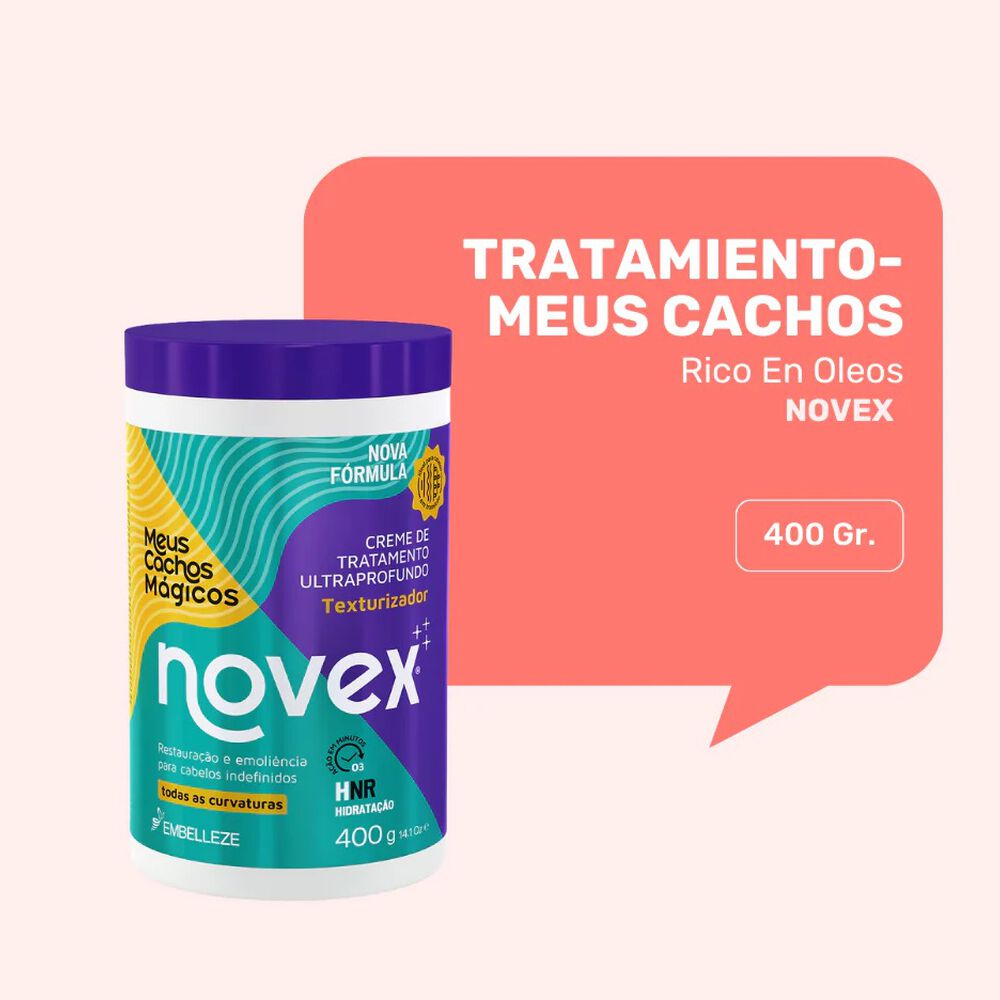 Crema De Tratamiento Meus Cachos Magicos Novex 400g image number 2.0