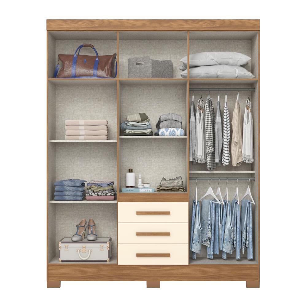 Clóset Home Mobili Closet 6 Puertas Toledo / 6 Puertas / 3 Cajones image number 2.0
