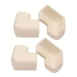 Pack 4 Esquineros Proteccion Bebe Antigolpes Goma Borde Mesa