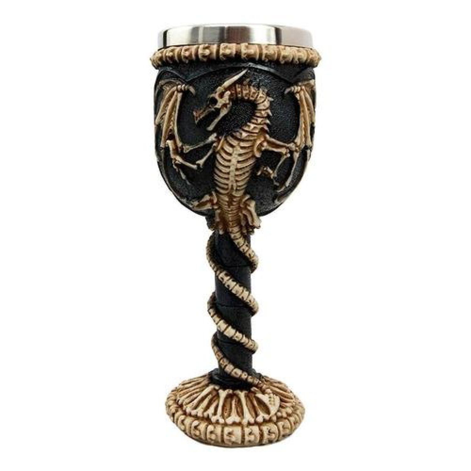 Copa Caliz 3d Dragon Esqueleto G&oacute;tica Skull image number 0.0