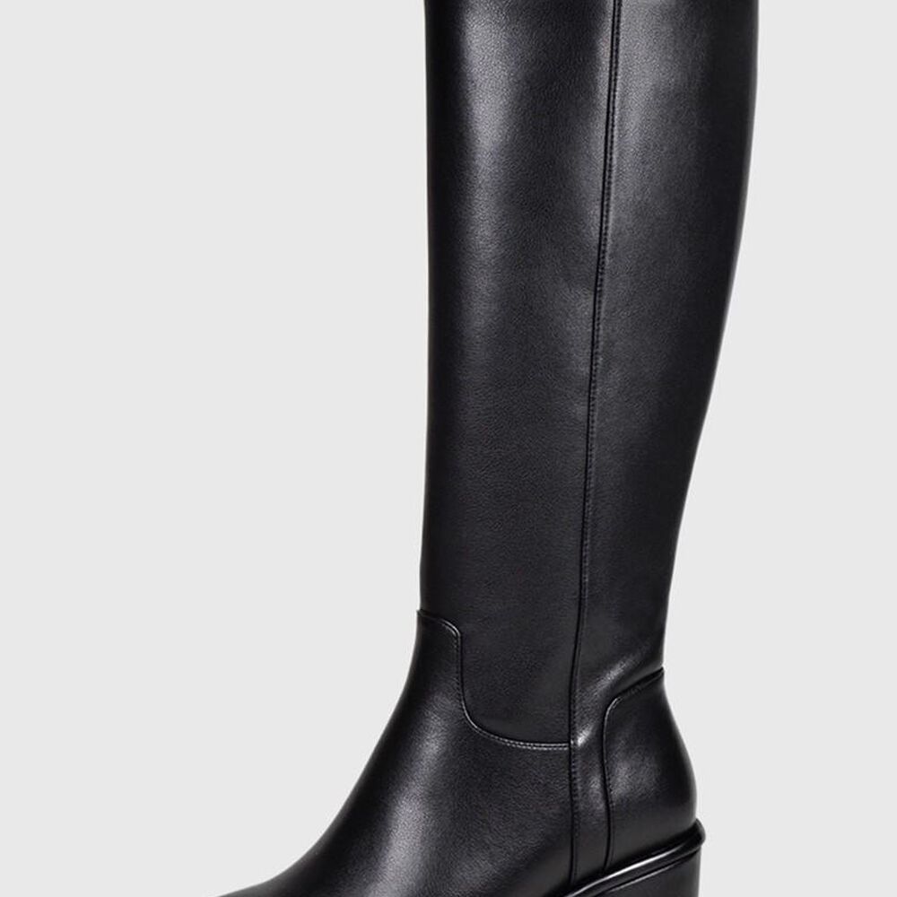 Bota Cuero Rosinela Negro image number 1.0