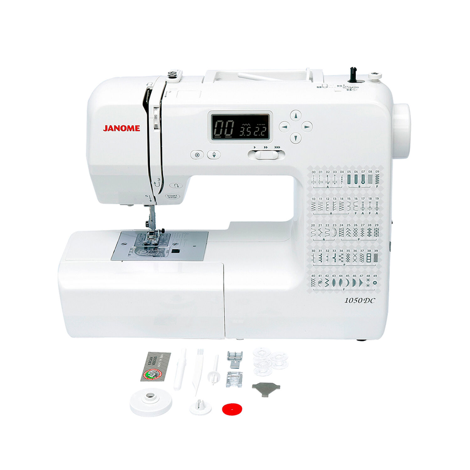 M&aacute;quina De Coser Computarizada Janome 1050dc image number 5.0