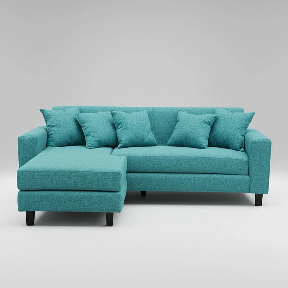 Sofa Seccional Bloccare 3 Cuerpos - Tela Verona (turqueza) image number 0.0