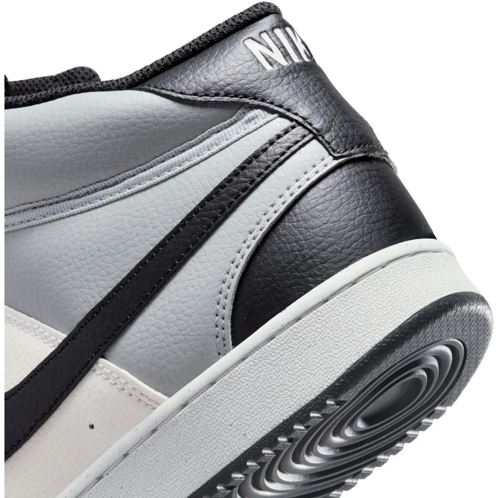 Zapatilla Urbana Hombre Nike Court Vision Mid Next Nature Gris image number 6.0