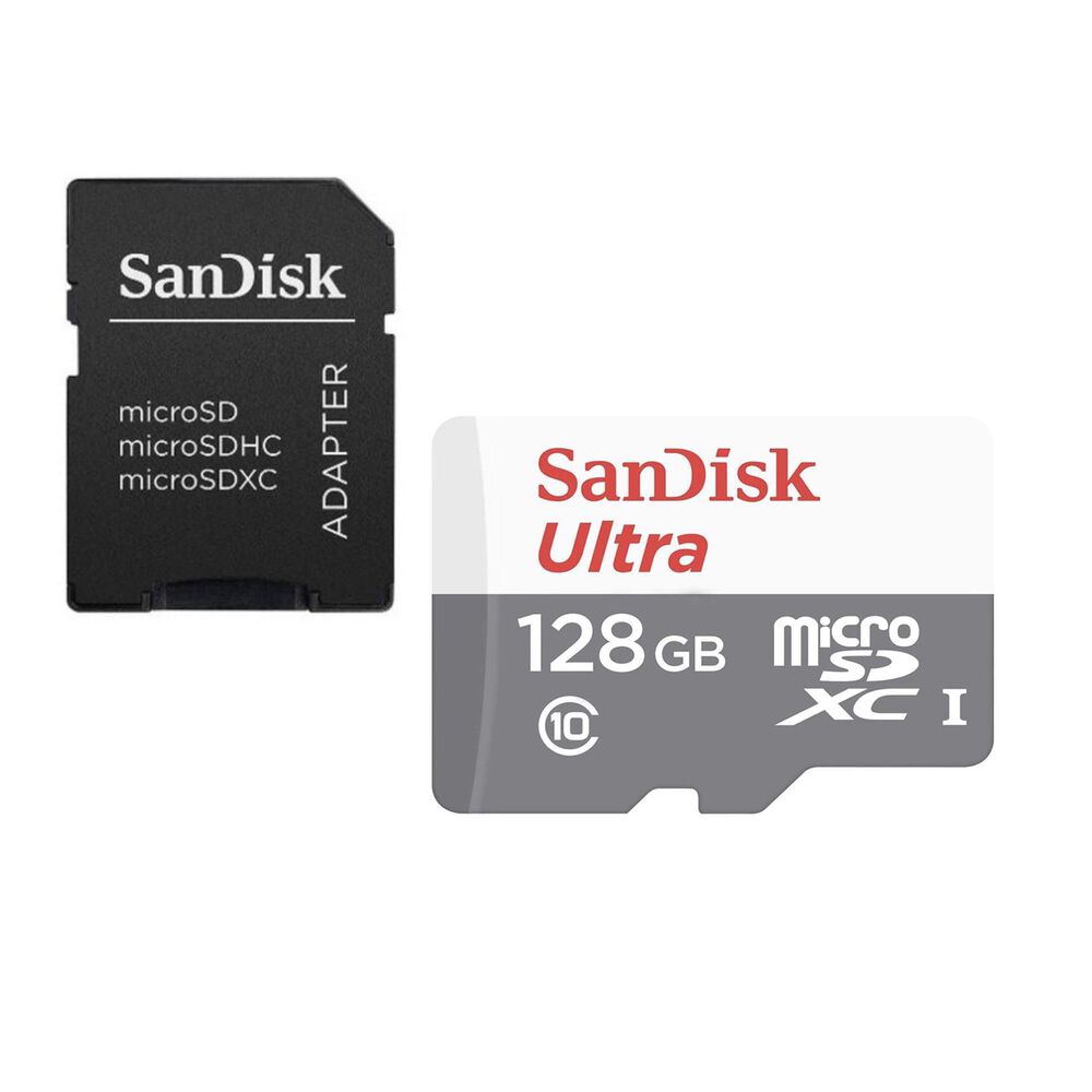 Memoria Micro Sd Sandisk 128 Gb 100mbps Clase 10 Deluxe image number 1.0