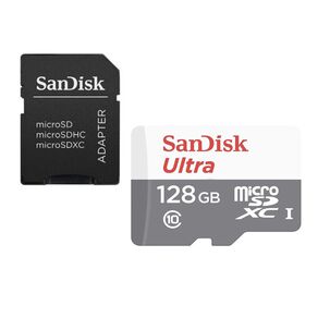 Memoria Micro Sd Sandisk 128 Gb 100mbps Clase 10 Deluxe