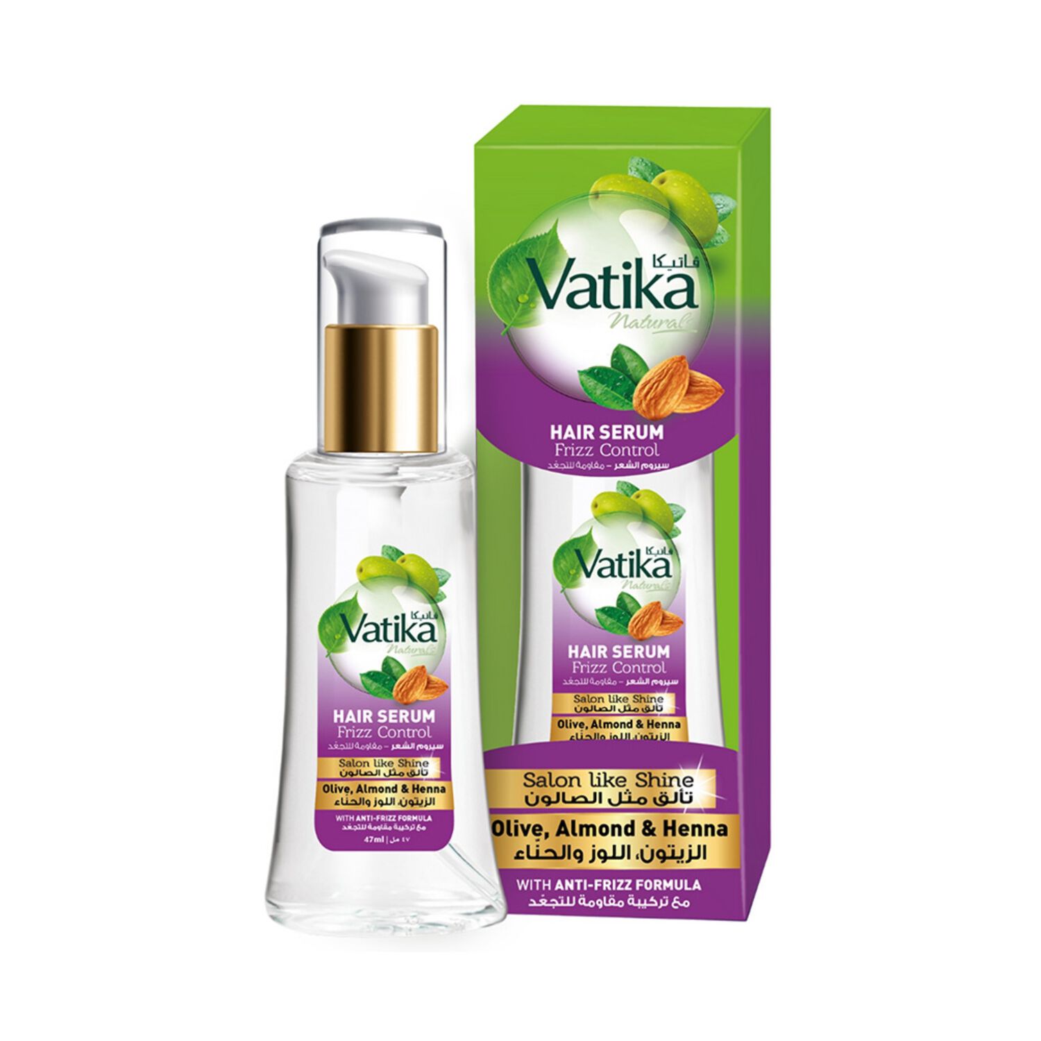 Vatika Serum Capilar Control Frizz 47 Ml image number 0.0