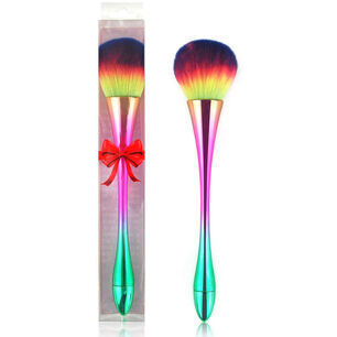 Brocha Pincel Para Maquillaje Profesional U&ntilde;as Rostro Polvos Rubor