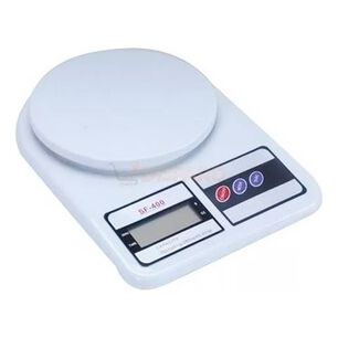 Balanza Cocina Digital 10 Kg Precisi&oacute;n Electr&oacute;nica Blanca