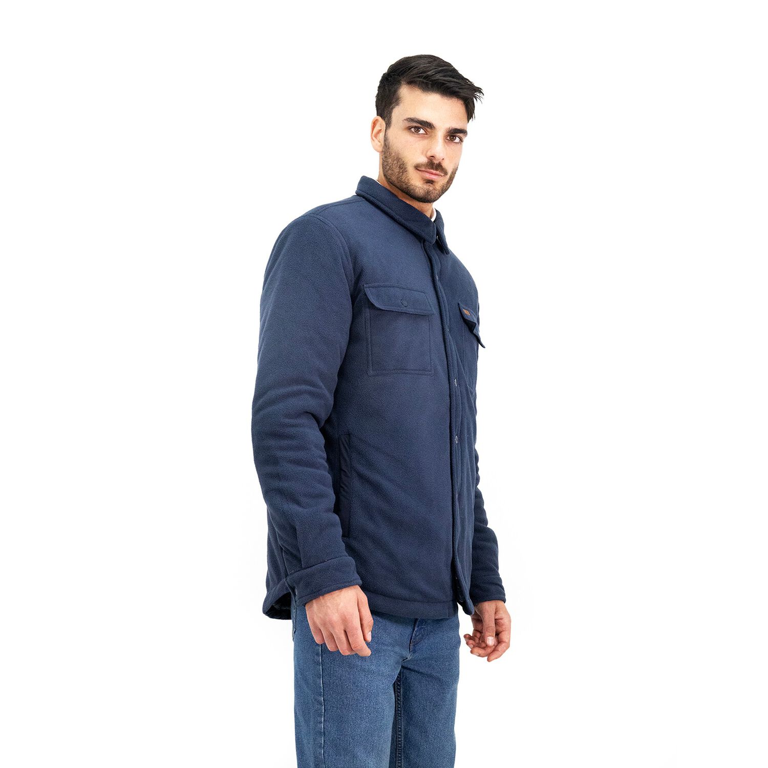 Chaqueta Polar Quebec Grizzly Azul image number 0.0
