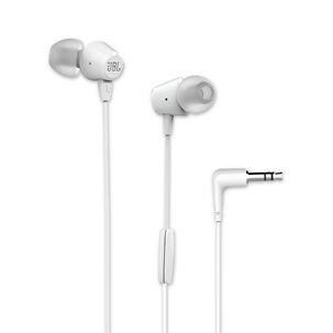 Audifono Jbl In Ear Con Manos Libre Harman C50 Hi Bass White