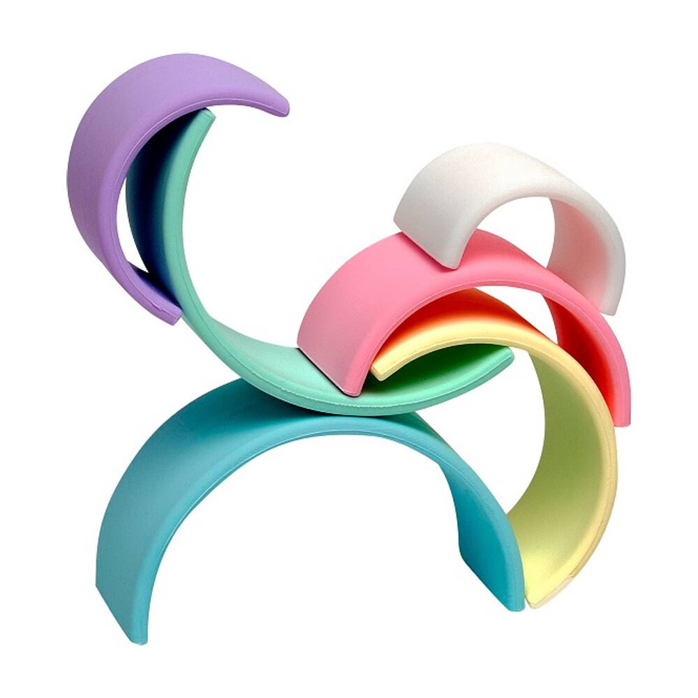 Arcoiris De Colores Pastel 6pcs Dna image number 2.0