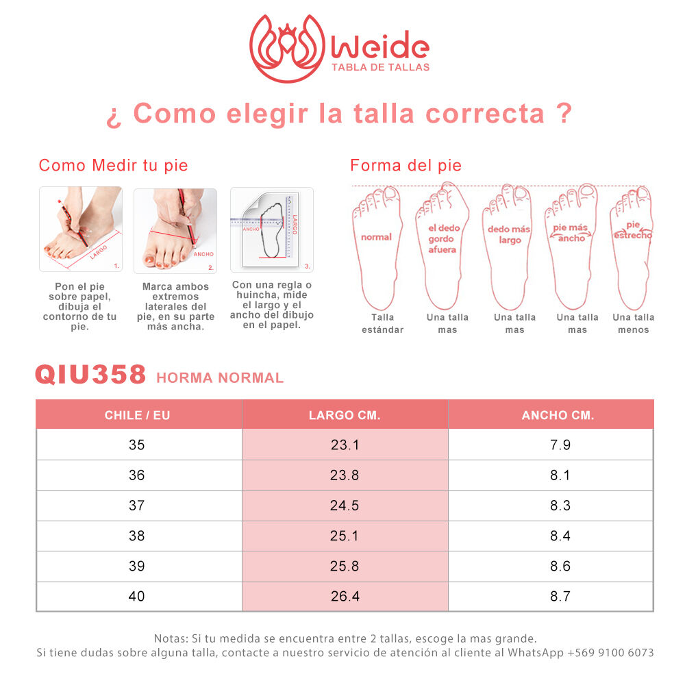 Sandalias Mujer Casual Confort Hebilla Weide Qiu358 image number 5.0