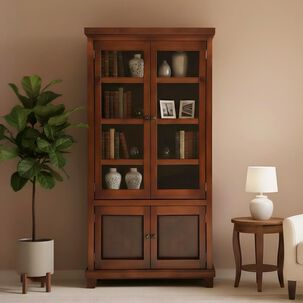 Vitrina Living Factory Madera / 4 Puertas