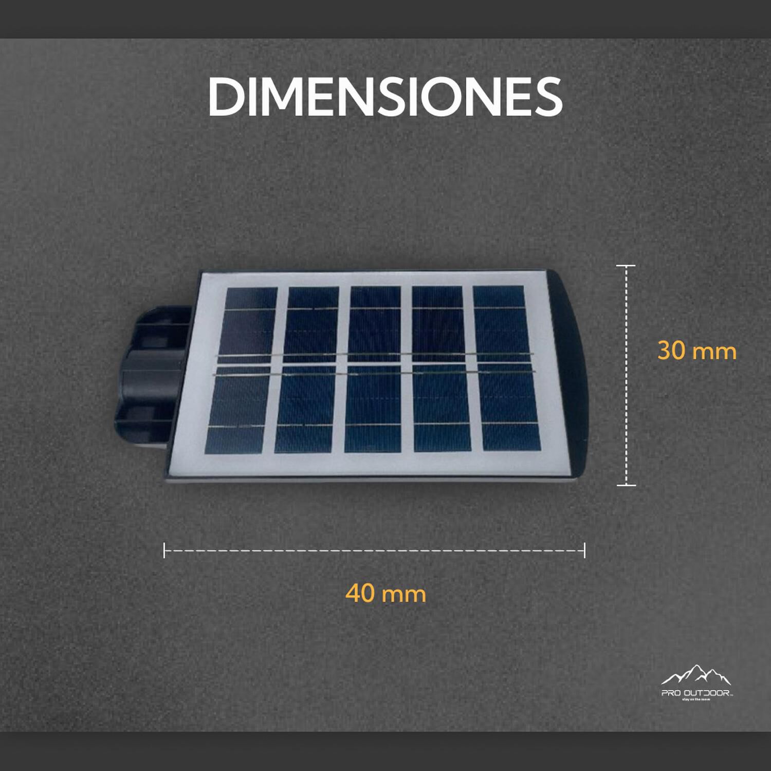 Pack 2 Luminaria Led 50 W Solar Contra Agua image number 1.0
