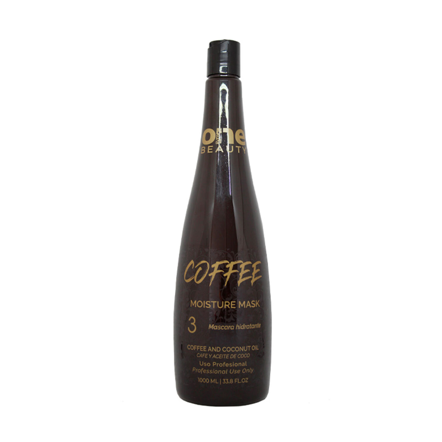 One Beauty Brasil Coffee - M&aacute;scara Capilar Nutritiva Post Alisado 1000ml image number 0.0