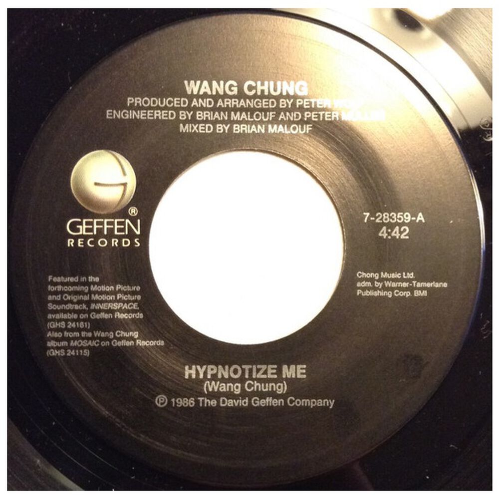 Wang Chung - Hypnotize Me | 7" Single Vinilo Usado image number 2.0