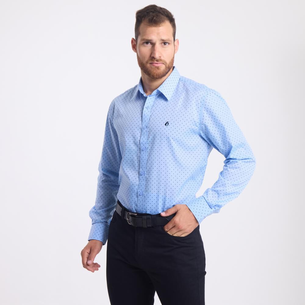 Camisa Estampada Regular Manga Larga Hombre Herald image number 2.0