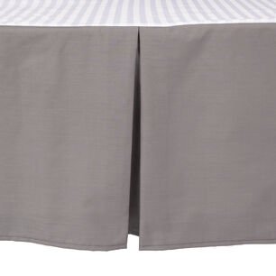 Faldon Unicolor 1,5 Plaza Color Gris 144 Hilos Arthome