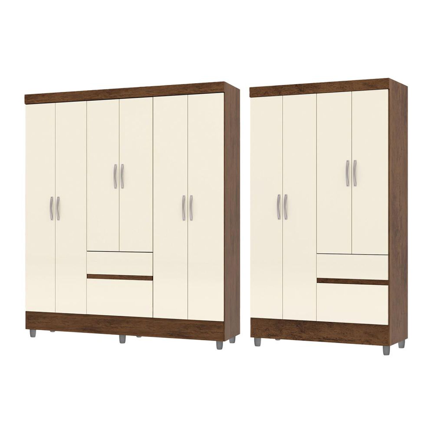Combo Closet Vekkahome Ideal 6 Puertas + 4 Puertas 271156+271184 image number 4.0