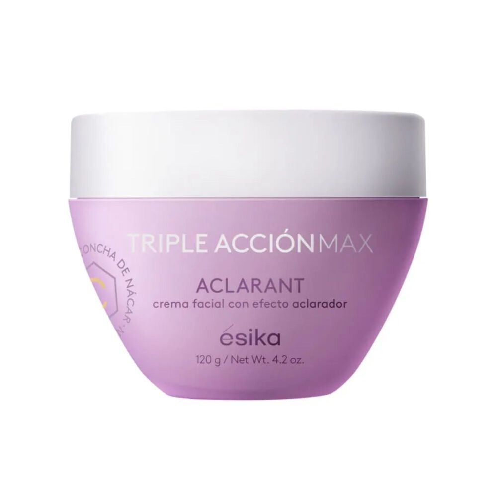 Crema Facial Triple Acci&oacute;n Aclarante 120gr image number 0.0