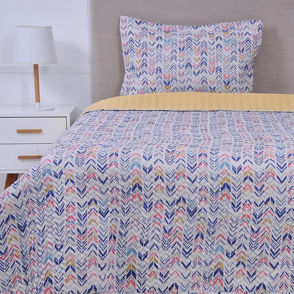 Cubrecama Quilt Estampado 1.5 Plazas Guayama image number 0.0