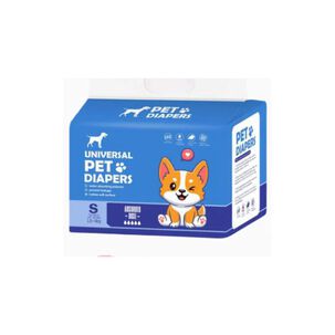 Pack 12 Pa&ntilde;ales Absorventes M Para Perros Macho Mascotas