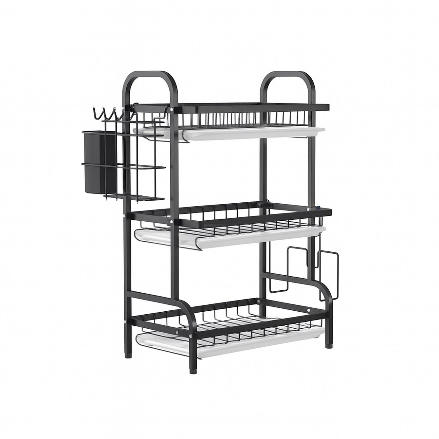 Secador Escurridor Organizador De Platos 3 Niveles Cocina image number 1.0