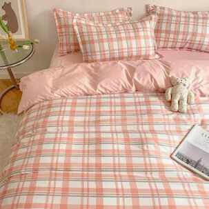 Juego Funda De Plum&oacute;n + Sabana 200 Hilos King