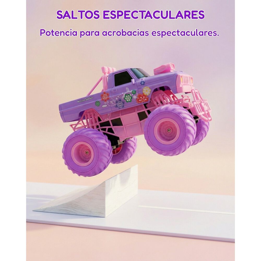 Auto Camioneta Control Remoto Bichota Para Ni&ntilde;as image number 2.0
