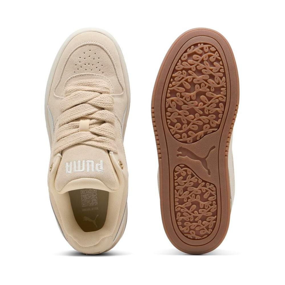 Zapatilla Urbana Mujer Puma Park Luna Sd Beige image number 3.0