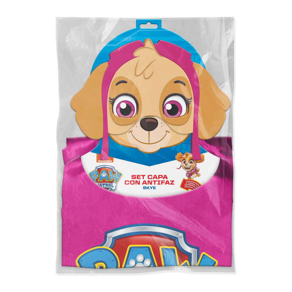 Set Capa Sype Con Antifaz Paw Patrol image number 0.0