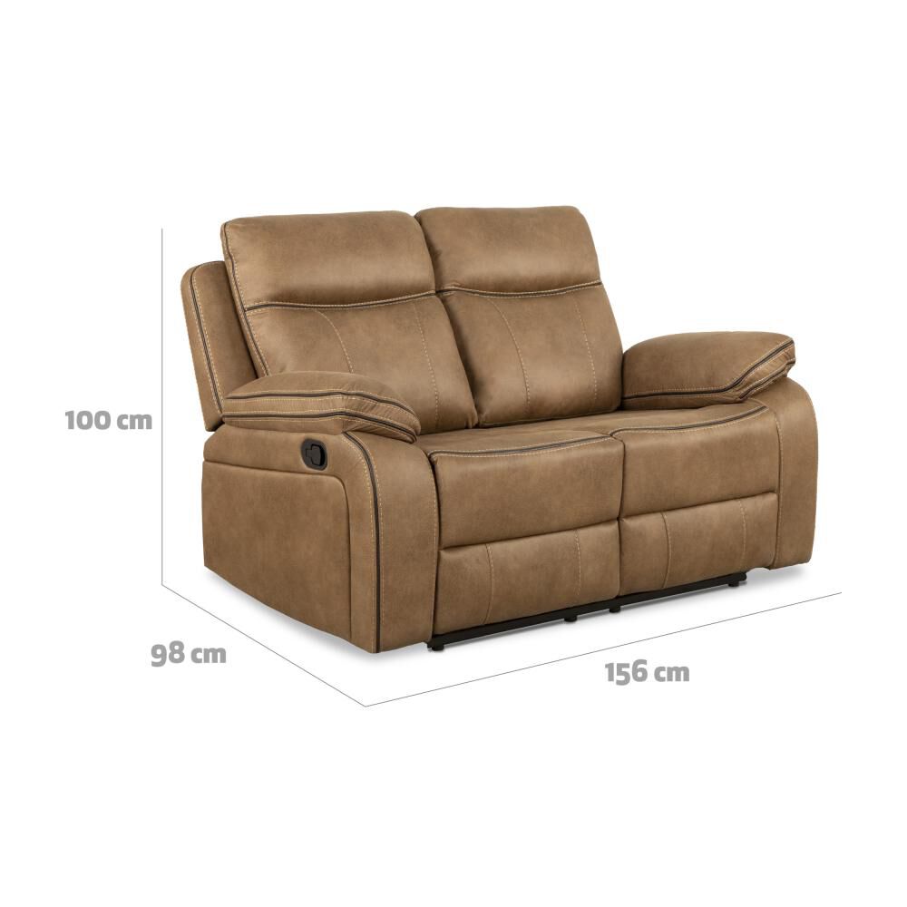 Juego De Living Reclinable Cic Sevilla / 3 Cuerpos + 2 Cuerpos image number 2.0