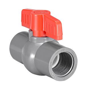 V&aacute;lvula De Bola Pvc 1/2" 20 Mm Compacta Hilo Flowmak