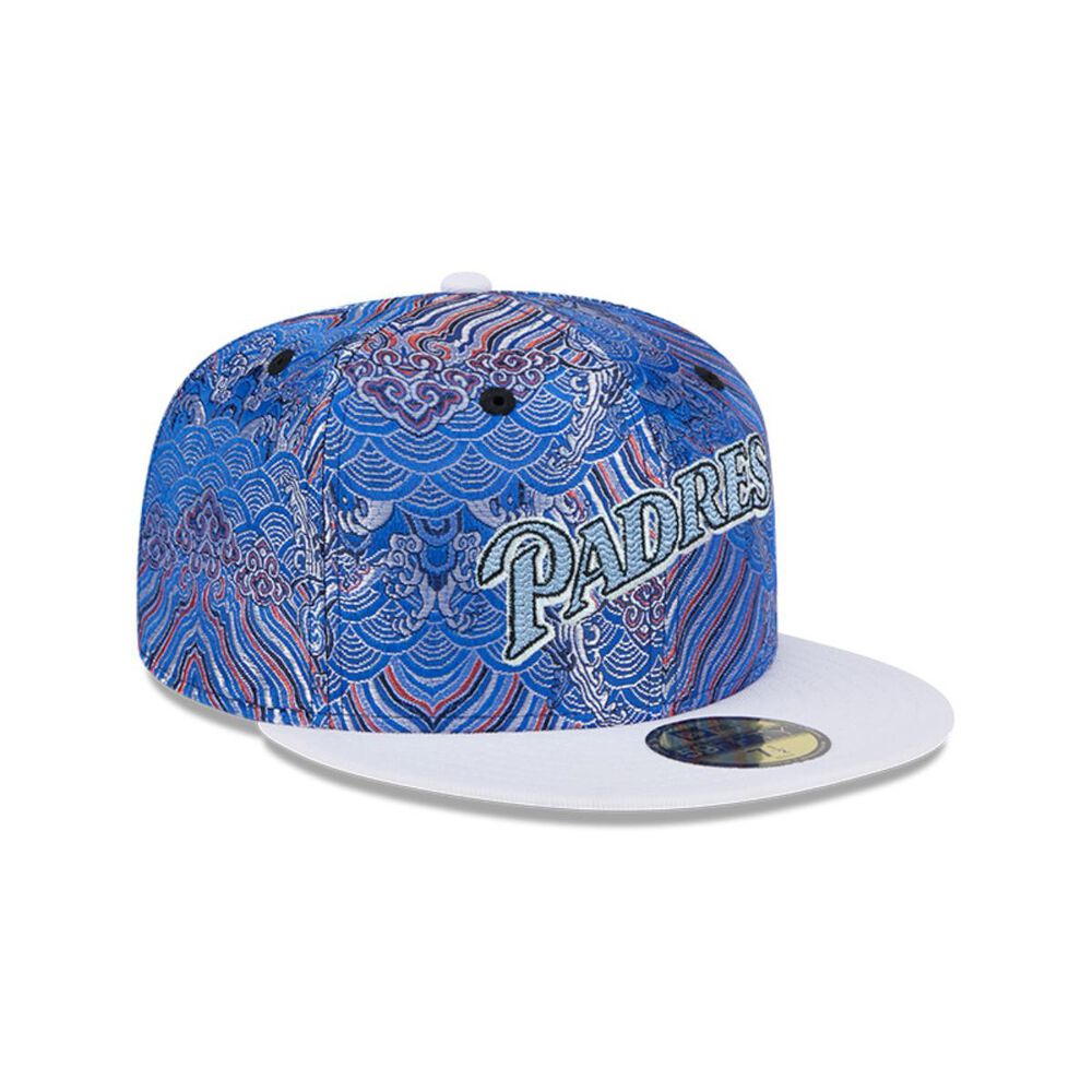 Gorra 59fifty Mlb San Diego Padres Wave Fill Blue image number 1.0
